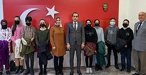 Atatürk Ortaokulu öğrencileri ile bir...