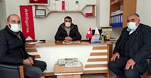 Murat Soruk'a başsağlığı ziyareti