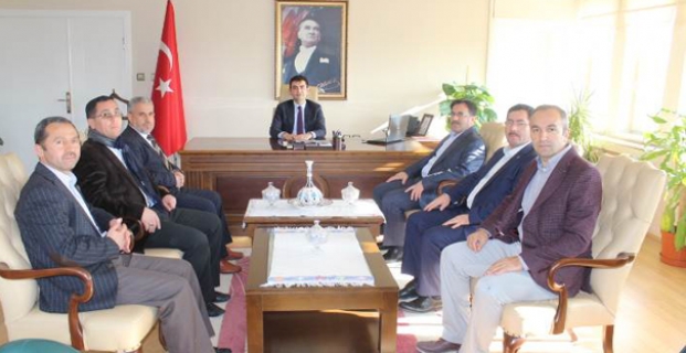 Kaymakam Çifci'ye kutlama ziyaretleri sürüyor
