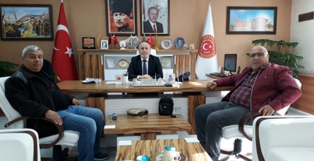 Odabaş'tan Meclis Başkanı Kaya'ya ziyaret