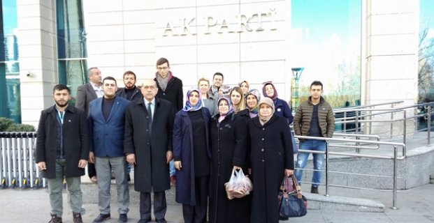 Ak Parti Yönetimi, Genel Merkezi ziyaret etti