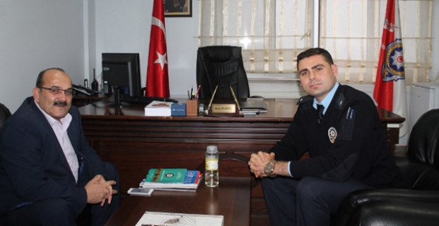 Başkan Şen, Emniyet Amiri Demirel'le görüştü