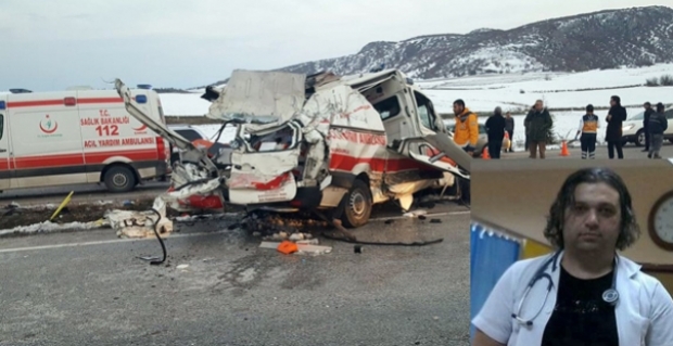 Çorum'da ambulans kaza yaptı: 1 ölü, 3 yaralı