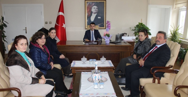 Cumhuriyet YBO’dan Kaymakam Çifci’ye ziyaret