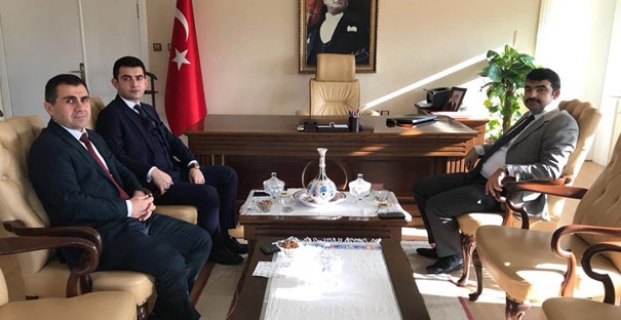 Kaymakam Çiftci’ye hayırlı olsun ziyaretleri sürüyor