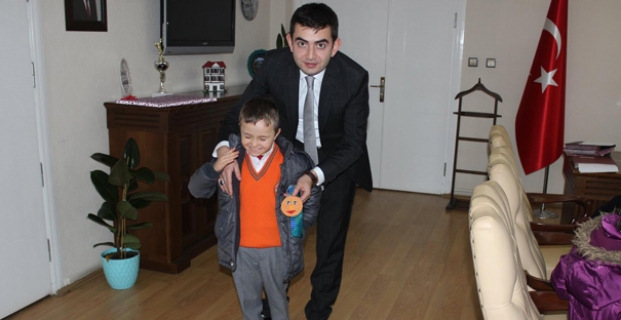Özel öğrencilerden Kaymakam Çifçi’ye ziyaret