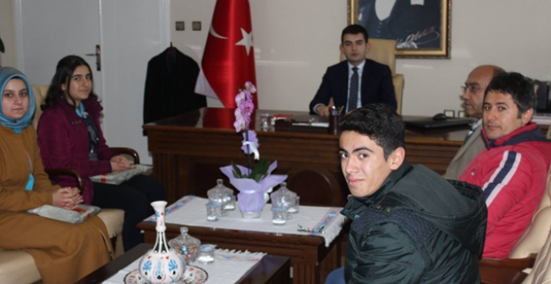 Fen Lisesi'nden Kaymakam Çifci'ye ziyaret