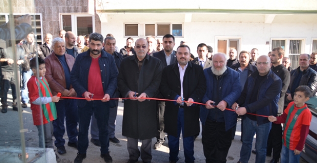 Kargıgücüspor Lokali törenle açıldı