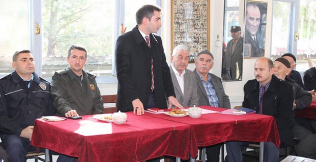 Kaymakam Çifci tüm kurum müdürleriyle Yeşilköy’de