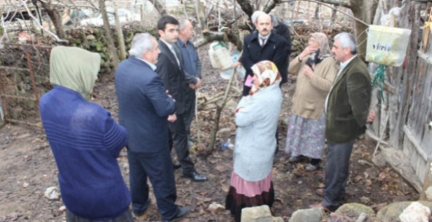Kaymakam, yardım taleplerini inceledi