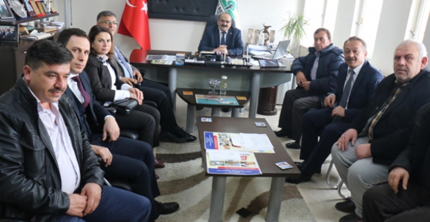 Tarım Müdürü Sarı'dan Başkan Şen'e ziyaret