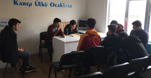 Ülkü Ocakları, Afrin şehitleri için Kuran okudu