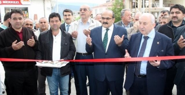 Kavuştu Kargı’da açılış yaptı