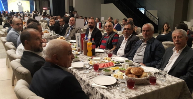 Kargı’nın esnaf temsilcileri Halk Bank iftarına katıldı