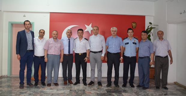 Kaymakamlıktan erken bayramlaşma