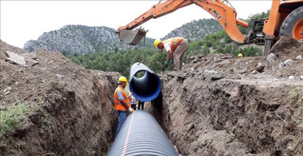 Osmancık - Kargı yolunda onarım devam ediyor