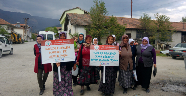 Yeşilköy halkı sağlık için yürüdü