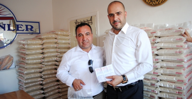 Dolarını bozdurana 5 kg pirinç hediye