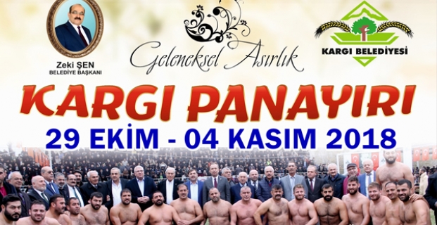 Kargı Panayırı 29 Ekim'de başlıyor