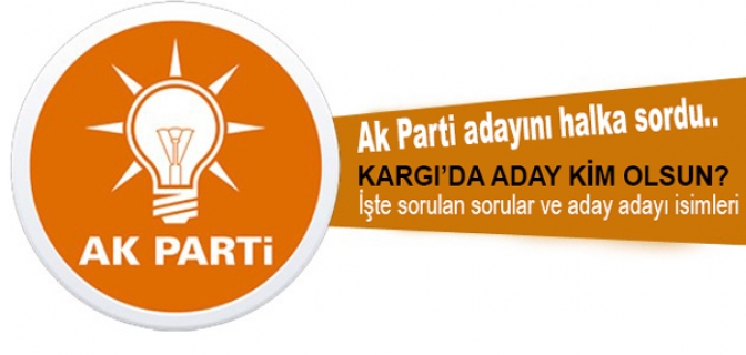 Ak Parti'den aday belirleme anketi