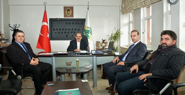 Başhekim Demir'den Başkan Şen'e teşekkür ziyareti