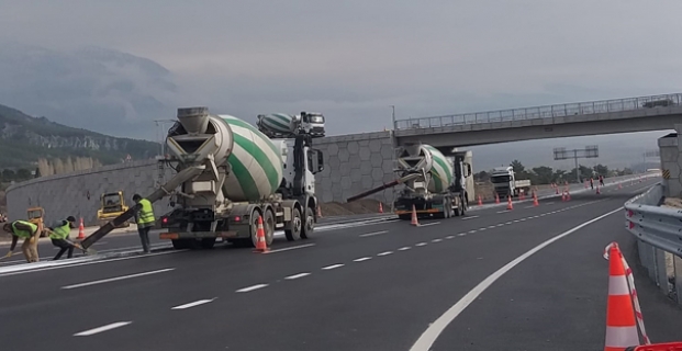 Beygircioğlu Kavşağı üst geçidi trafiğe açıldı