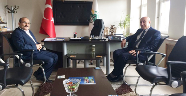 Müdür Genç'ten Başkan Şen'e ziyaret