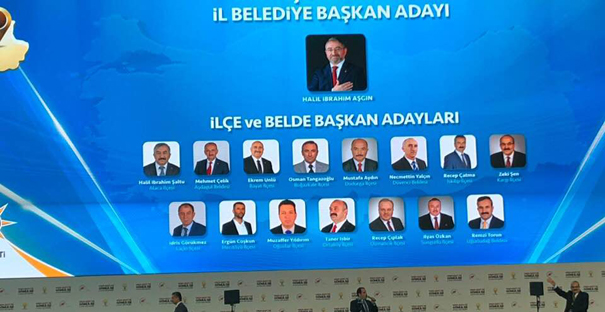 AK Parti'nin adayları tanıtıldı