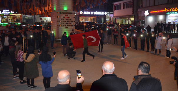 Kargı’da Fener Alayı Yürüyüşü