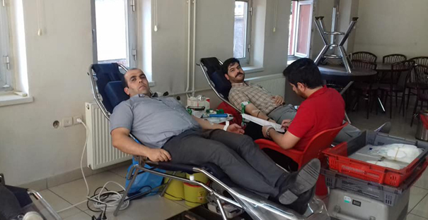Kargı Müftülüğü’nden kan bağışı kampanyasına destek