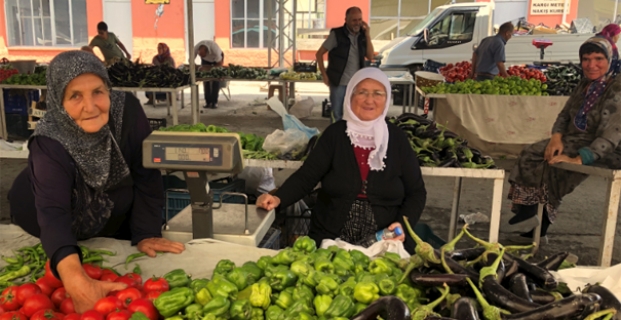 Kargı’daki yerli pazara yoğun ilgi