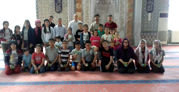 Kaymakam Taş, Yaz Kur’an Kurslarını gezdi