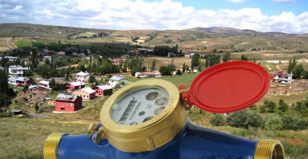 Köylere su sayacı takılacak