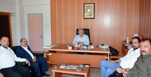 Şen’den Uluşahan'a hayırlı olsun ziyareti