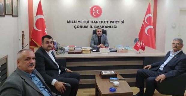 MHP Kargı İl Başkanlığını ziyaret etti