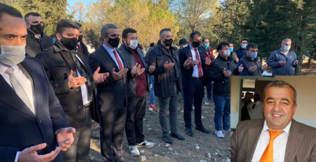 Murat Soruk'un babası toprağa verildi