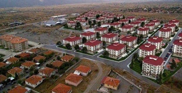 TOKİ'deki bazı apartmanlar karantinaya alındı