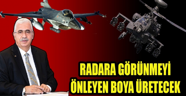 Ahlatcı ilk Grafen Tesisinden sonra şimdi de Radara Görünmeyi Önleyen Boya üretecek