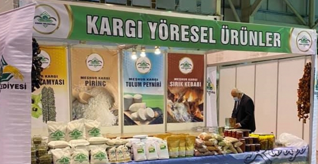 Kargı’nın yöresel ürünleri Tarım Fuarı'nda