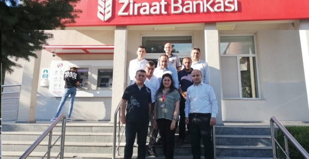 Ziraat Bankası Müdürü Bakıcı’ya veda