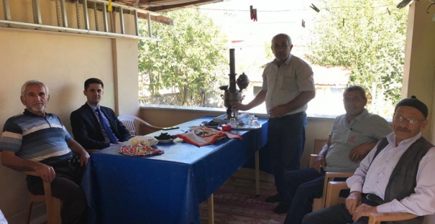 Kaymakam Soydaş'tan Şehit aileleri ve Gazilere ziyaret