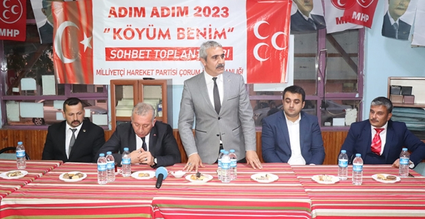 MHP Kargı’da, "Adım Adım 2023 Köyüm Benim" programı düzenledi