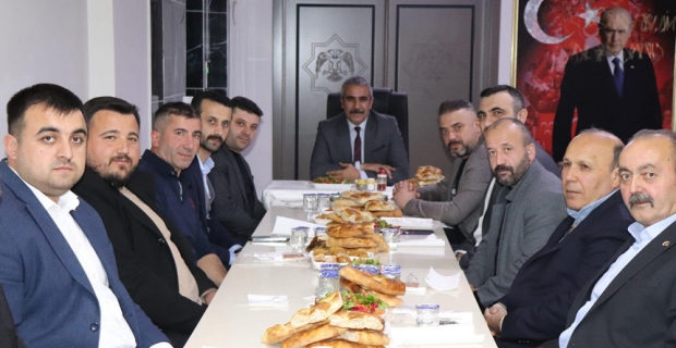 MHP İlçe Başkanları iftar yemeğinde buluştu