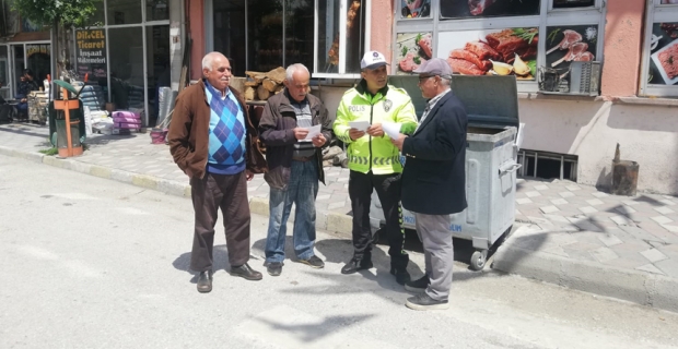 Kargı’da vatandaşlara trafik kuralları hakkında bilgiler verildi