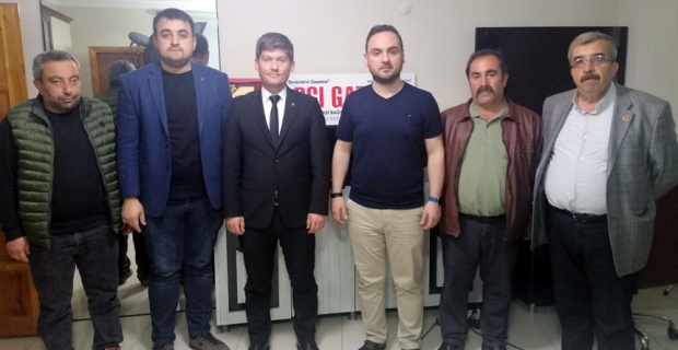 MHP’den Kargı Gazetesi'ne ziyaret