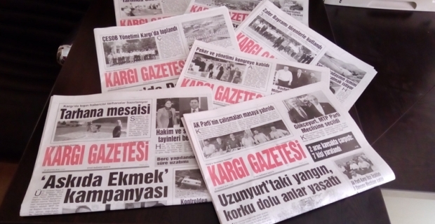 Kargı Gazetesi 8 yaşında