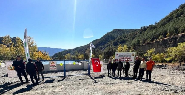 Kargı Çömlektepe’de inşa edilen Yangın Havuzu ormanların cankurtaranı olacak 