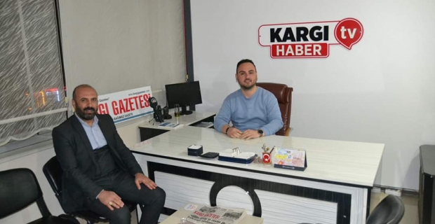 Adem Bülbül’den Kargı Gazetesi’ne ziyaret