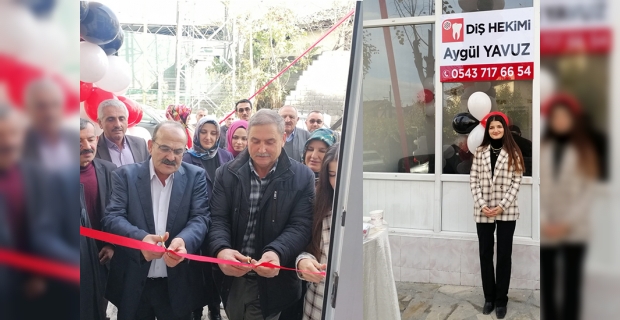 Doğup büyüdüğü ilçeye Diş Hekimi olarak geri döndü