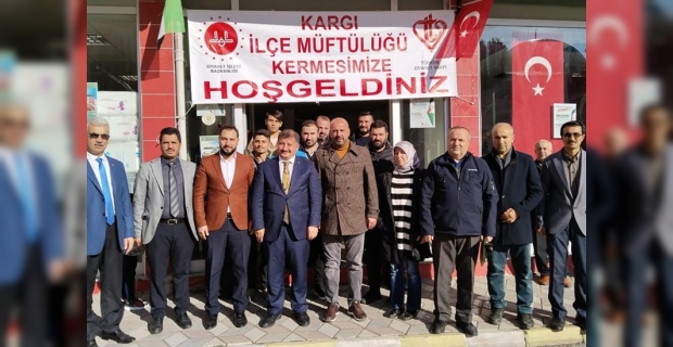 Murat Günay, Kargı’da Gazze için açılan kermesi ziyaret etti